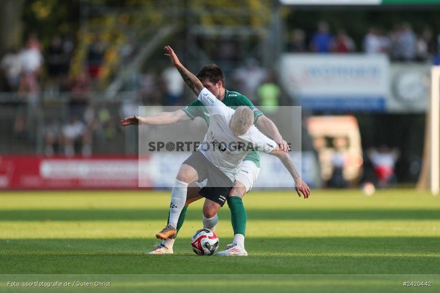 Willy-Sachs-Stadion, Schweinfurt, 19.07.2024, sport, action, Fussball, BFV, Regionalliga Bayern, 1. Spieltag, TSV, FCS, TSV Aubstadt, 1. FC Schweinfurt 1905 - Bild-ID: 2420442 Willy-Sachs-Stadion, Schweinfurt, 19.07.2024, sport, action, Fussball, BFV, Regionalliga Bayern, 1. Spieltag, TSV, FCS, TSV Aubstadt, 1. FC Schweinfurt 1905 - Bild-ID: 2420442