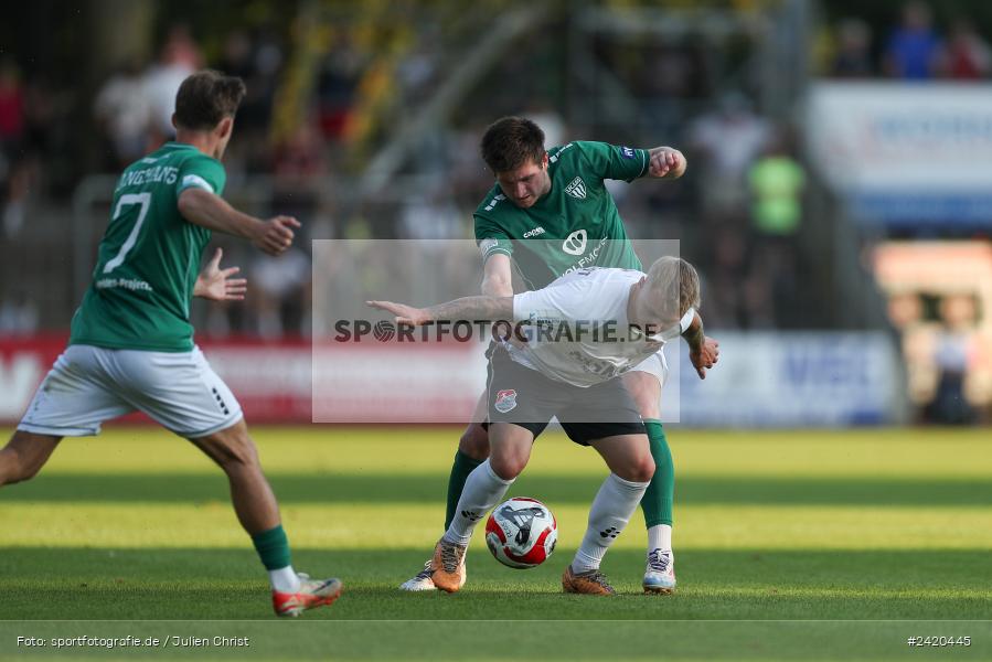 Willy-Sachs-Stadion, Schweinfurt, 19.07.2024, sport, action, Fussball, BFV, Regionalliga Bayern, 1. Spieltag, TSV, FCS, TSV Aubstadt, 1. FC Schweinfurt 1905 - Bild-ID: 2420445 Willy-Sachs-Stadion, Schweinfurt, 19.07.2024, sport, action, Fussball, BFV, Regionalliga Bayern, 1. Spieltag, TSV, FCS, TSV Aubstadt, 1. FC Schweinfurt 1905 - Bild-ID: 2420445