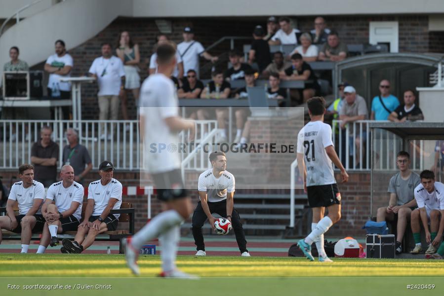 Willy-Sachs-Stadion, Schweinfurt, 19.07.2024, sport, action, Fussball, BFV, Regionalliga Bayern, 1. Spieltag, TSV, FCS, TSV Aubstadt, 1. FC Schweinfurt 1905 - Bild-ID: 2420459