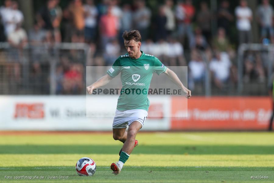 Willy-Sachs-Stadion, Schweinfurt, 19.07.2024, sport, action, Fussball, BFV, Regionalliga Bayern, 1. Spieltag, TSV, FCS, TSV Aubstadt, 1. FC Schweinfurt 1905 - Bild-ID: 2420486 Willy-Sachs-Stadion, Schweinfurt, 19.07.2024, sport, action, Fussball, BFV, Regionalliga Bayern, 1. Spieltag, TSV, FCS, TSV Aubstadt, 1. FC Schweinfurt 1905 - Bild-ID: 2420486