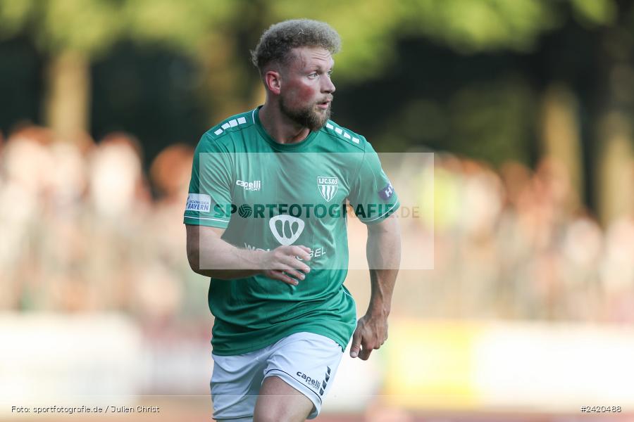 Willy-Sachs-Stadion, Schweinfurt, 19.07.2024, sport, action, Fussball, BFV, Regionalliga Bayern, 1. Spieltag, TSV, FCS, TSV Aubstadt, 1. FC Schweinfurt 1905 - Bild-ID: 2420488