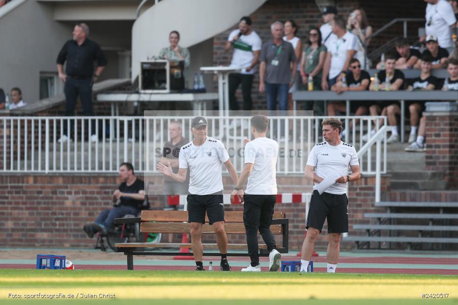 Willy-Sachs-Stadion, Schweinfurt, 19.07.2024, sport, action, Fussball, BFV, Regionalliga Bayern, 1. Spieltag, TSV, FCS, TSV Aubstadt, 1. FC Schweinfurt 1905 - Bild-ID: 2420517