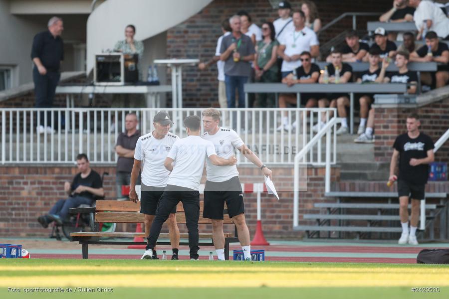 Willy-Sachs-Stadion, Schweinfurt, 19.07.2024, sport, action, Fussball, BFV, Regionalliga Bayern, 1. Spieltag, TSV, FCS, TSV Aubstadt, 1. FC Schweinfurt 1905 - Bild-ID: 2420520