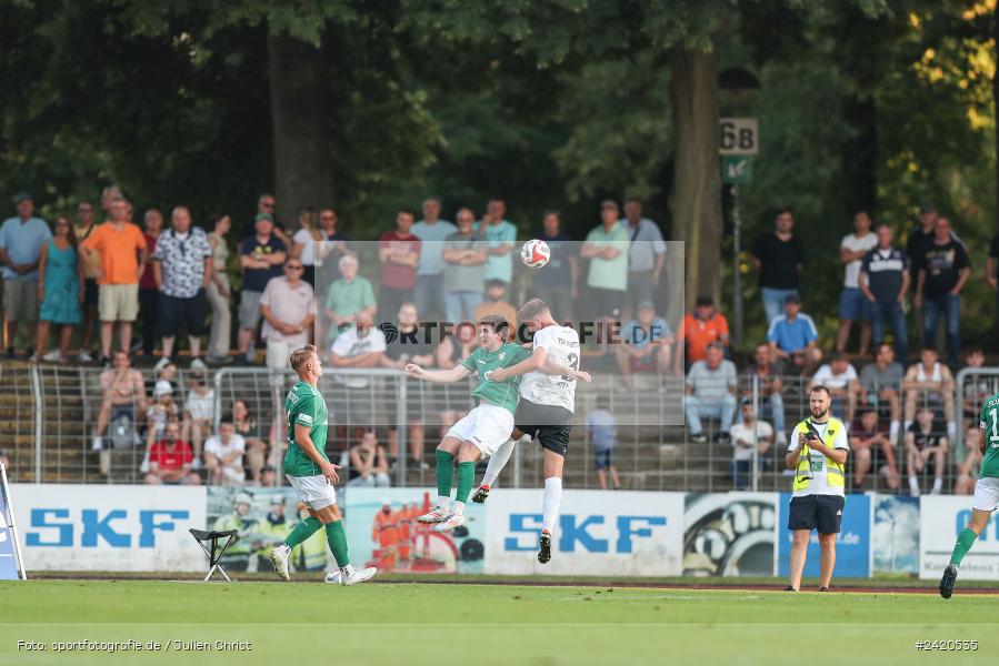 Willy-Sachs-Stadion, Schweinfurt, 19.07.2024, sport, action, Fussball, BFV, Regionalliga Bayern, 1. Spieltag, TSV, FCS, TSV Aubstadt, 1. FC Schweinfurt 1905 - Bild-ID: 2420535 Willy-Sachs-Stadion, Schweinfurt, 19.07.2024, sport, action, Fussball, BFV, Regionalliga Bayern, 1. Spieltag, TSV, FCS, TSV Aubstadt, 1. FC Schweinfurt 1905 - Bild-ID: 2420535