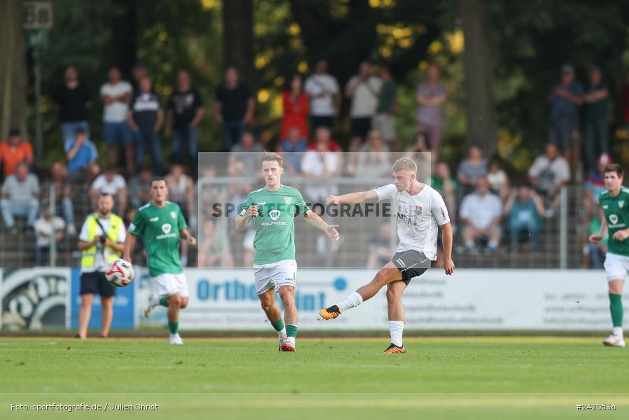 Willy-Sachs-Stadion, Schweinfurt, 19.07.2024, sport, action, Fussball, BFV, Regionalliga Bayern, 1. Spieltag, TSV, FCS, TSV Aubstadt, 1. FC Schweinfurt 1905 - Bild-ID: 2420536 Willy-Sachs-Stadion, Schweinfurt, 19.07.2024, sport, action, Fussball, BFV, Regionalliga Bayern, 1. Spieltag, TSV, FCS, TSV Aubstadt, 1. FC Schweinfurt 1905 - Bild-ID: 2420536
