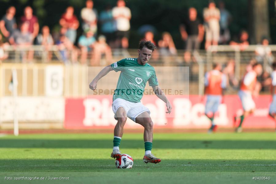 Willy-Sachs-Stadion, Schweinfurt, 19.07.2024, sport, action, Fussball, BFV, Regionalliga Bayern, 1. Spieltag, TSV, FCS, TSV Aubstadt, 1. FC Schweinfurt 1905 - Bild-ID: 2420540