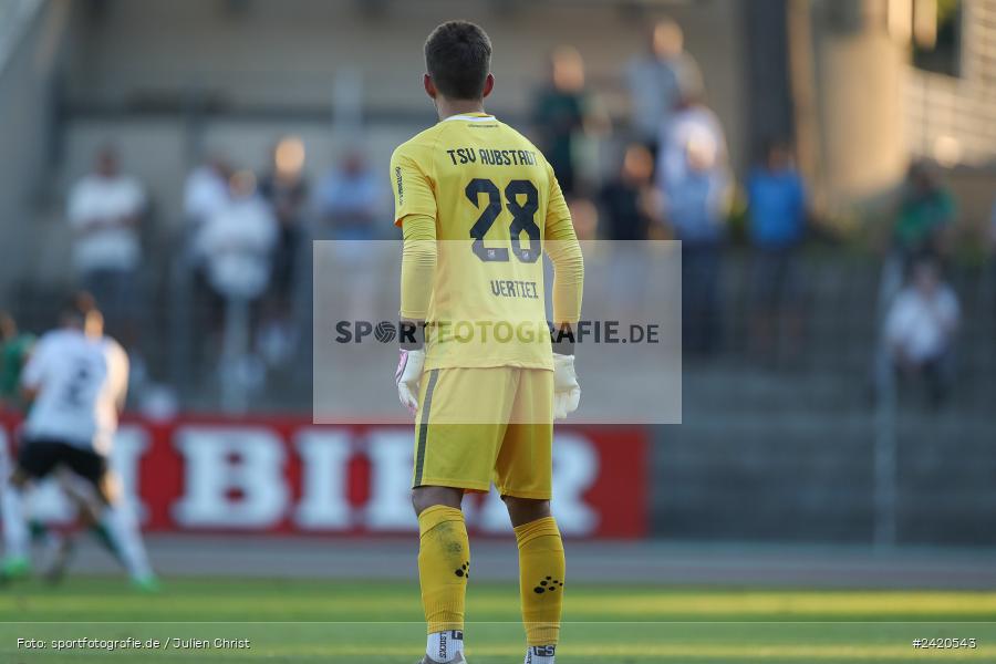 Willy-Sachs-Stadion, Schweinfurt, 19.07.2024, sport, action, Fussball, BFV, Regionalliga Bayern, 1. Spieltag, TSV, FCS, TSV Aubstadt, 1. FC Schweinfurt 1905 - Bild-ID: 2420543