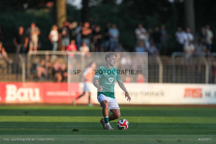 Willy-Sachs-Stadion, Schweinfurt, 19.07.2024, sport, action, Fussball, BFV, Regionalliga Bayern, 1. Spieltag, TSV, FCS, TSV Aubstadt, 1. FC Schweinfurt 1905 - Bild-ID: 2420577