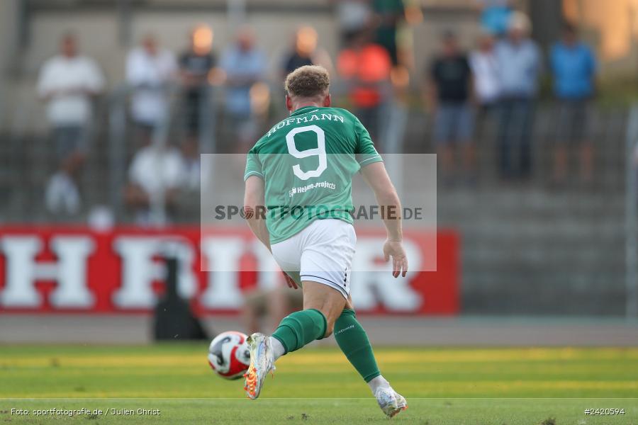 Willy-Sachs-Stadion, Schweinfurt, 19.07.2024, sport, action, Fussball, BFV, Regionalliga Bayern, 1. Spieltag, TSV, FCS, TSV Aubstadt, 1. FC Schweinfurt 1905 - Bild-ID: 2420594 Willy-Sachs-Stadion, Schweinfurt, 19.07.2024, sport, action, Fussball, BFV, Regionalliga Bayern, 1. Spieltag, TSV, FCS, TSV Aubstadt, 1. FC Schweinfurt 1905 - Bild-ID: 2420594