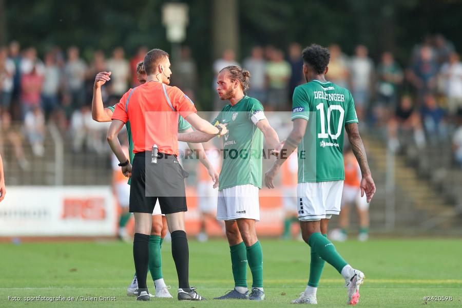 Willy-Sachs-Stadion, Schweinfurt, 19.07.2024, sport, action, Fussball, BFV, Regionalliga Bayern, 1. Spieltag, TSV, FCS, TSV Aubstadt, 1. FC Schweinfurt 1905 - Bild-ID: 2420598