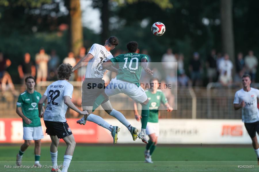 Willy-Sachs-Stadion, Schweinfurt, 19.07.2024, sport, action, Fussball, BFV, Regionalliga Bayern, 1. Spieltag, TSV, FCS, TSV Aubstadt, 1. FC Schweinfurt 1905 - Bild-ID: 2420601