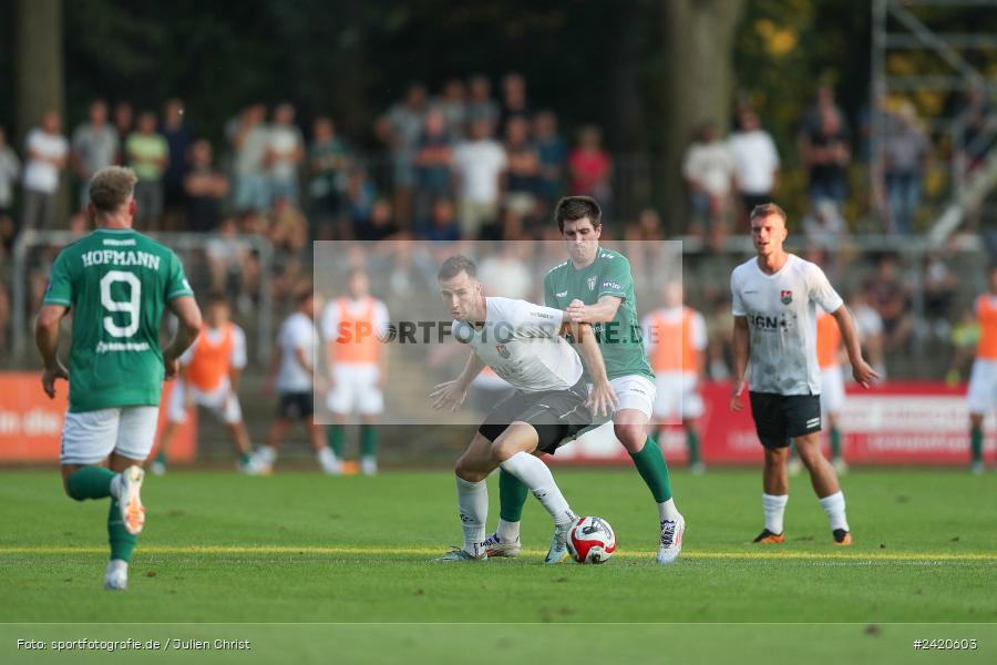 Willy-Sachs-Stadion, Schweinfurt, 19.07.2024, sport, action, Fussball, BFV, Regionalliga Bayern, 1. Spieltag, TSV, FCS, TSV Aubstadt, 1. FC Schweinfurt 1905 - Bild-ID: 2420603