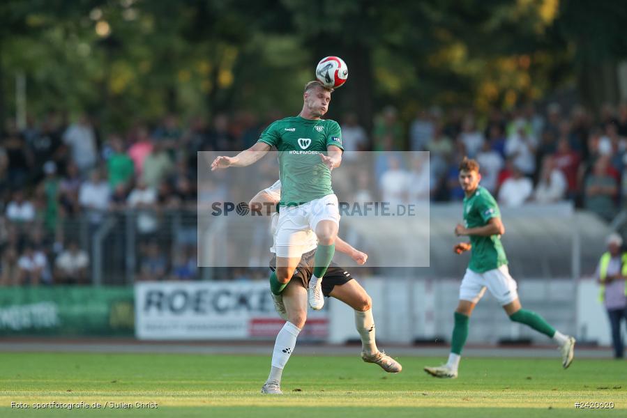 Willy-Sachs-Stadion, Schweinfurt, 19.07.2024, sport, action, Fussball, BFV, Regionalliga Bayern, 1. Spieltag, TSV, FCS, TSV Aubstadt, 1. FC Schweinfurt 1905 - Bild-ID: 2420620