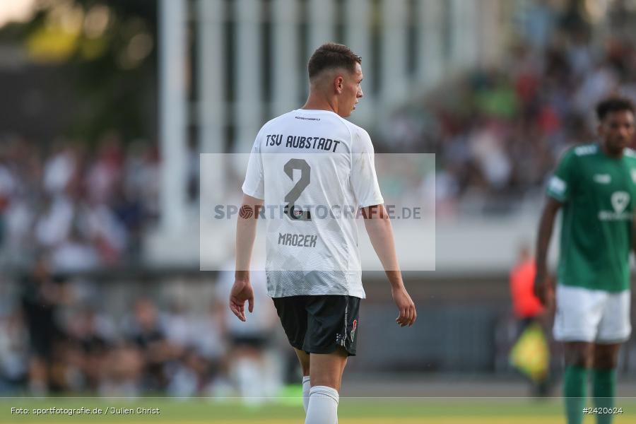 Willy-Sachs-Stadion, Schweinfurt, 19.07.2024, sport, action, Fussball, BFV, Regionalliga Bayern, 1. Spieltag, TSV, FCS, TSV Aubstadt, 1. FC Schweinfurt 1905 - Bild-ID: 2420624 Willy-Sachs-Stadion, Schweinfurt, 19.07.2024, sport, action, Fussball, BFV, Regionalliga Bayern, 1. Spieltag, TSV, FCS, TSV Aubstadt, 1. FC Schweinfurt 1905 - Bild-ID: 2420624
