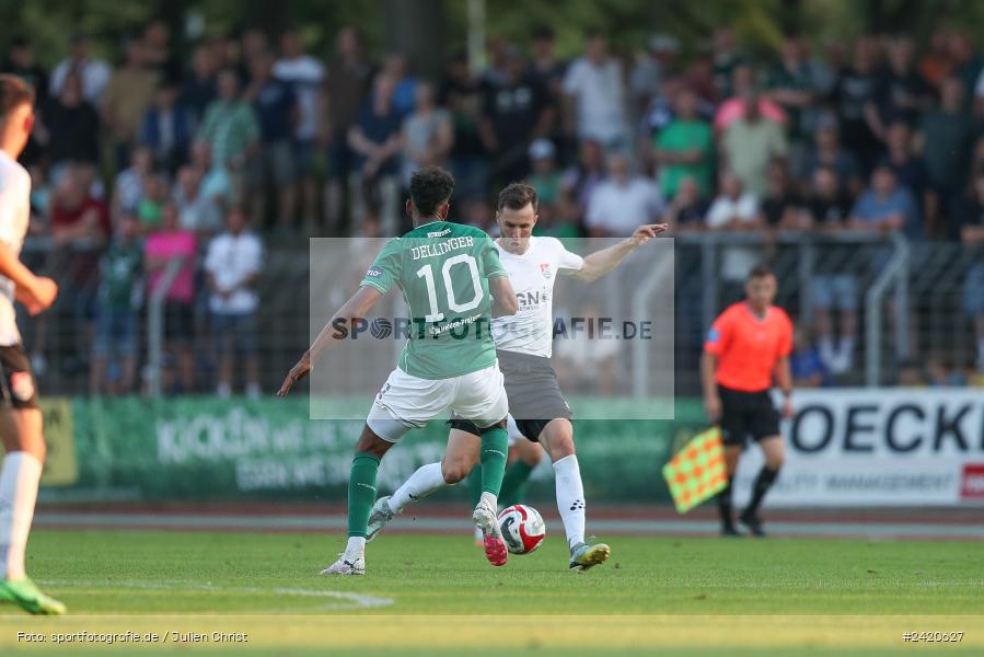 Willy-Sachs-Stadion, Schweinfurt, 19.07.2024, sport, action, Fussball, BFV, Regionalliga Bayern, 1. Spieltag, TSV, FCS, TSV Aubstadt, 1. FC Schweinfurt 1905 - Bild-ID: 2420627 Willy-Sachs-Stadion, Schweinfurt, 19.07.2024, sport, action, Fussball, BFV, Regionalliga Bayern, 1. Spieltag, TSV, FCS, TSV Aubstadt, 1. FC Schweinfurt 1905 - Bild-ID: 2420627