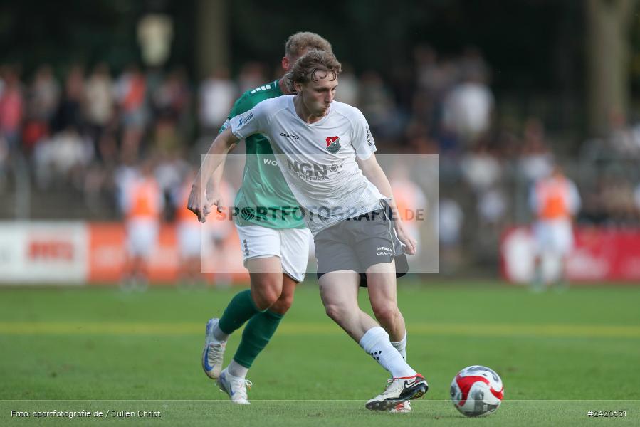 Willy-Sachs-Stadion, Schweinfurt, 19.07.2024, sport, action, Fussball, BFV, Regionalliga Bayern, 1. Spieltag, TSV, FCS, TSV Aubstadt, 1. FC Schweinfurt 1905 - Bild-ID: 2420631