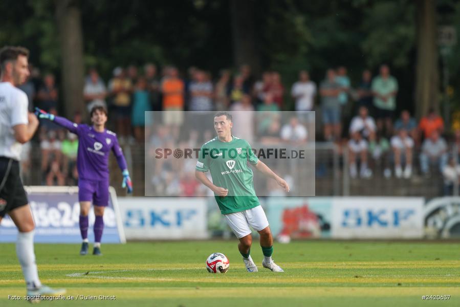 Willy-Sachs-Stadion, Schweinfurt, 19.07.2024, sport, action, Fussball, BFV, Regionalliga Bayern, 1. Spieltag, TSV, FCS, TSV Aubstadt, 1. FC Schweinfurt 1905 - Bild-ID: 2420637