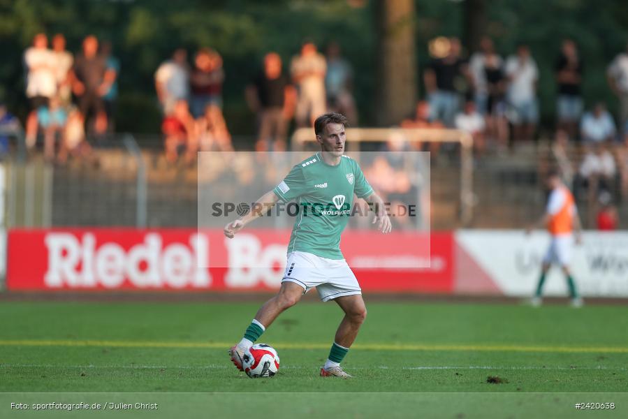 Willy-Sachs-Stadion, Schweinfurt, 19.07.2024, sport, action, Fussball, BFV, Regionalliga Bayern, 1. Spieltag, TSV, FCS, TSV Aubstadt, 1. FC Schweinfurt 1905 - Bild-ID: 2420638