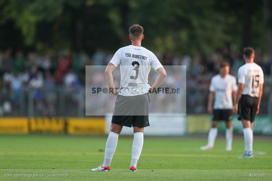 Willy-Sachs-Stadion, Schweinfurt, 19.07.2024, sport, action, Fussball, BFV, Regionalliga Bayern, 1. Spieltag, TSV, FCS, TSV Aubstadt, 1. FC Schweinfurt 1905 - Bild-ID: 2420657