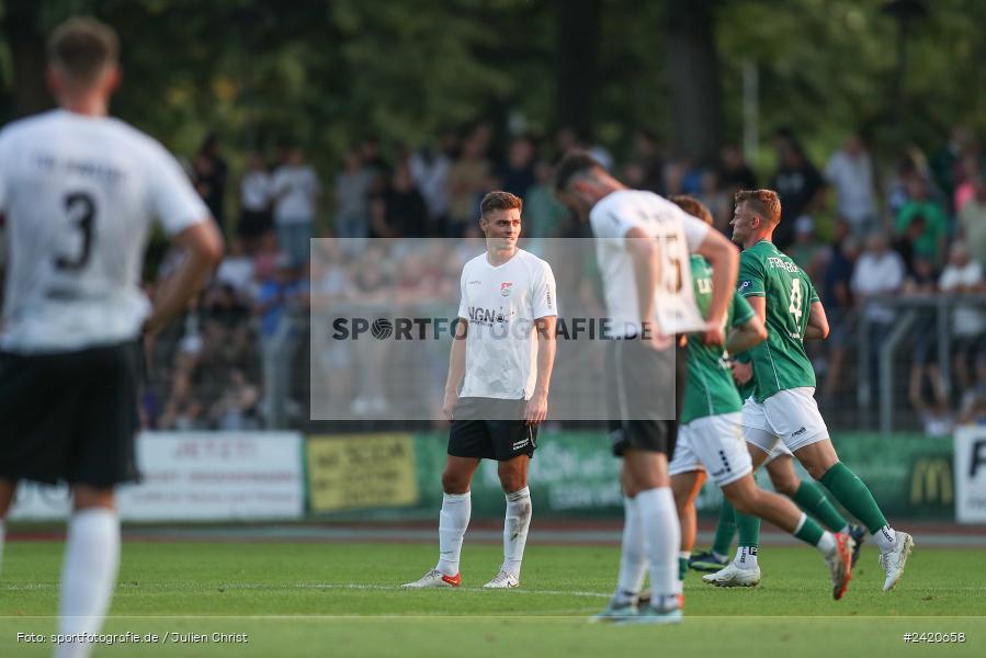 Willy-Sachs-Stadion, Schweinfurt, 19.07.2024, sport, action, Fussball, BFV, Regionalliga Bayern, 1. Spieltag, TSV, FCS, TSV Aubstadt, 1. FC Schweinfurt 1905 - Bild-ID: 2420658