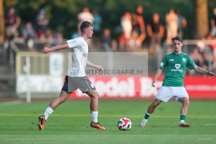 Willy-Sachs-Stadion, Schweinfurt, 19.07.2024, sport, action, Fussball, BFV, Regionalliga Bayern, 1. Spieltag, TSV, FCS, TSV Aubstadt, 1. FC Schweinfurt 1905 - Bild-ID: 2420659