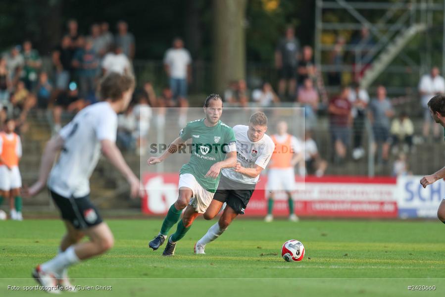 Willy-Sachs-Stadion, Schweinfurt, 19.07.2024, sport, action, Fussball, BFV, Regionalliga Bayern, 1. Spieltag, TSV, FCS, TSV Aubstadt, 1. FC Schweinfurt 1905 - Bild-ID: 2420660