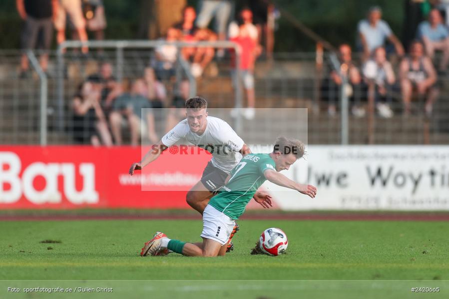 Willy-Sachs-Stadion, Schweinfurt, 19.07.2024, sport, action, Fussball, BFV, Regionalliga Bayern, 1. Spieltag, TSV, FCS, TSV Aubstadt, 1. FC Schweinfurt 1905 - Bild-ID: 2420665 Willy-Sachs-Stadion, Schweinfurt, 19.07.2024, sport, action, Fussball, BFV, Regionalliga Bayern, 1. Spieltag, TSV, FCS, TSV Aubstadt, 1. FC Schweinfurt 1905 - Bild-ID: 2420665