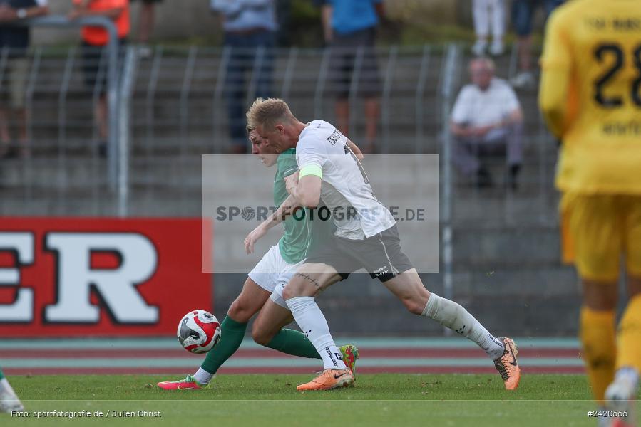 Willy-Sachs-Stadion, Schweinfurt, 19.07.2024, sport, action, Fussball, BFV, Regionalliga Bayern, 1. Spieltag, TSV, FCS, TSV Aubstadt, 1. FC Schweinfurt 1905 - Bild-ID: 2420666 Willy-Sachs-Stadion, Schweinfurt, 19.07.2024, sport, action, Fussball, BFV, Regionalliga Bayern, 1. Spieltag, TSV, FCS, TSV Aubstadt, 1. FC Schweinfurt 1905 - Bild-ID: 2420666