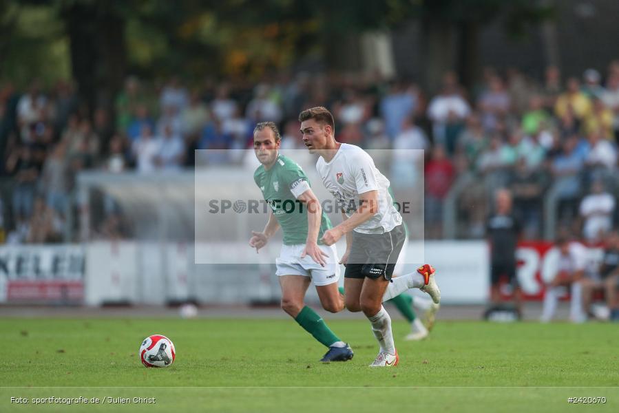 Willy-Sachs-Stadion, Schweinfurt, 19.07.2024, sport, action, Fussball, BFV, Regionalliga Bayern, 1. Spieltag, TSV, FCS, TSV Aubstadt, 1. FC Schweinfurt 1905 - Bild-ID: 2420670