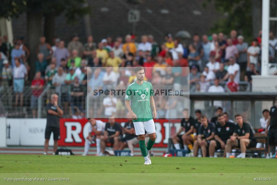 Willy-Sachs-Stadion, Schweinfurt, 19.07.2024, sport, action, Fussball, BFV, Regionalliga Bayern, 1. Spieltag, TSV, FCS, TSV Aubstadt, 1. FC Schweinfurt 1905 - Bild-ID: 2420679