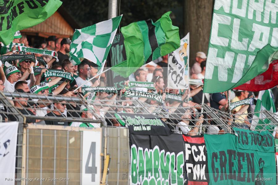 Willy-Sachs-Stadion, Schweinfurt, 19.07.2024, sport, action, Fussball, BFV, Regionalliga Bayern, 1. Spieltag, TSV, FCS, TSV Aubstadt, 1. FC Schweinfurt 1905 - Bild-ID: 2420687