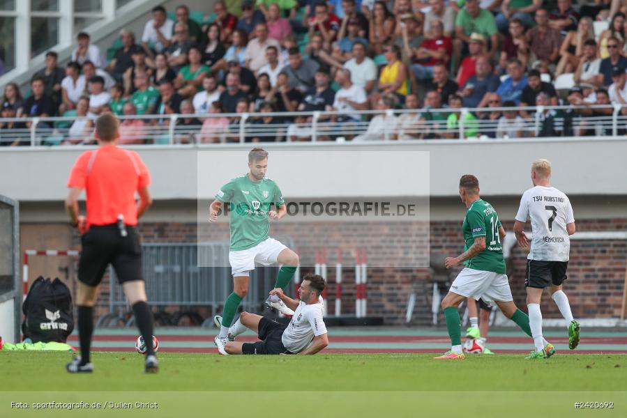 Willy-Sachs-Stadion, Schweinfurt, 19.07.2024, sport, action, Fussball, BFV, Regionalliga Bayern, 1. Spieltag, TSV, FCS, TSV Aubstadt, 1. FC Schweinfurt 1905 - Bild-ID: 2420692