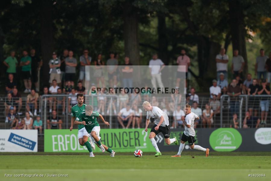 Willy-Sachs-Stadion, Schweinfurt, 19.07.2024, sport, action, Fussball, BFV, Regionalliga Bayern, 1. Spieltag, TSV, FCS, TSV Aubstadt, 1. FC Schweinfurt 1905 - Bild-ID: 2420694 Willy-Sachs-Stadion, Schweinfurt, 19.07.2024, sport, action, Fussball, BFV, Regionalliga Bayern, 1. Spieltag, TSV, FCS, TSV Aubstadt, 1. FC Schweinfurt 1905 - Bild-ID: 2420694