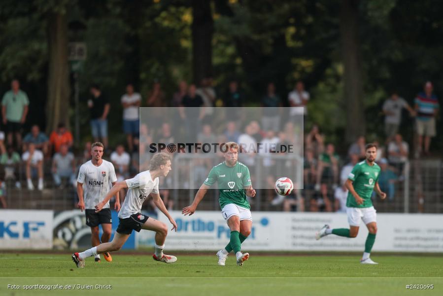 Willy-Sachs-Stadion, Schweinfurt, 19.07.2024, sport, action, Fussball, BFV, Regionalliga Bayern, 1. Spieltag, TSV, FCS, TSV Aubstadt, 1. FC Schweinfurt 1905 - Bild-ID: 2420695
