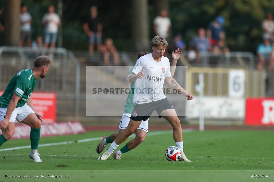 Willy-Sachs-Stadion, Schweinfurt, 19.07.2024, sport, action, Fussball, BFV, Regionalliga Bayern, 1. Spieltag, TSV, FCS, TSV Aubstadt, 1. FC Schweinfurt 1905 - Bild-ID: 2420704