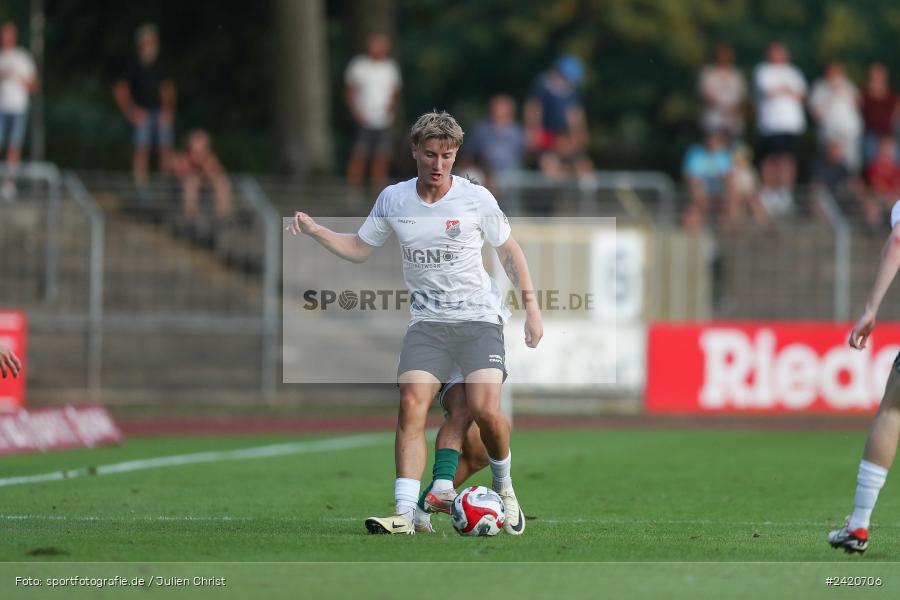 Willy-Sachs-Stadion, Schweinfurt, 19.07.2024, sport, action, Fussball, BFV, Regionalliga Bayern, 1. Spieltag, TSV, FCS, TSV Aubstadt, 1. FC Schweinfurt 1905 - Bild-ID: 2420706