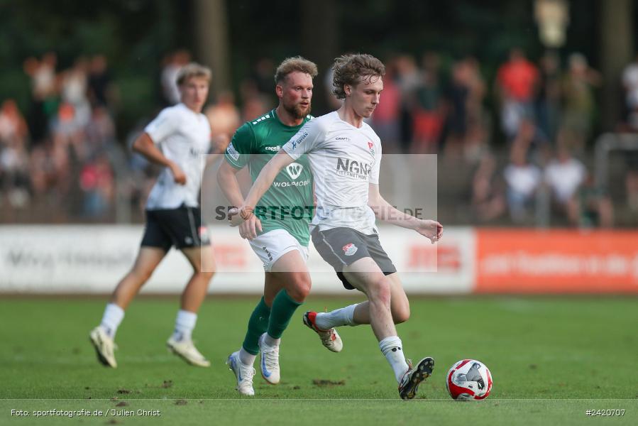Willy-Sachs-Stadion, Schweinfurt, 19.07.2024, sport, action, Fussball, BFV, Regionalliga Bayern, 1. Spieltag, TSV, FCS, TSV Aubstadt, 1. FC Schweinfurt 1905 - Bild-ID: 2420707