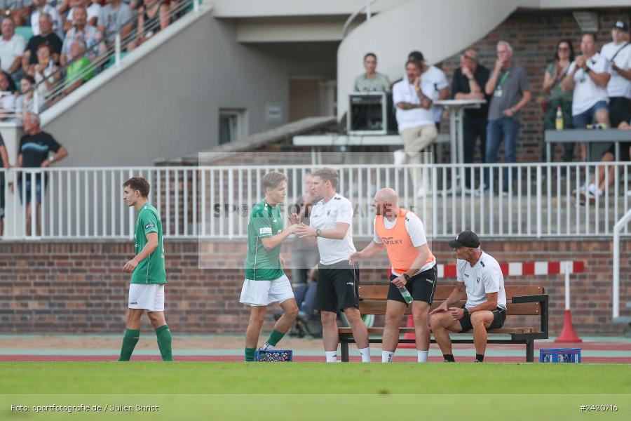 Willy-Sachs-Stadion, Schweinfurt, 19.07.2024, sport, action, Fussball, BFV, Regionalliga Bayern, 1. Spieltag, TSV, FCS, TSV Aubstadt, 1. FC Schweinfurt 1905 - Bild-ID: 2420716