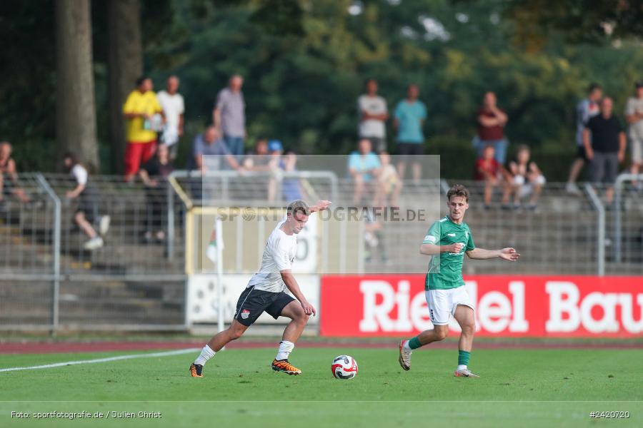 Willy-Sachs-Stadion, Schweinfurt, 19.07.2024, sport, action, Fussball, BFV, Regionalliga Bayern, 1. Spieltag, TSV, FCS, TSV Aubstadt, 1. FC Schweinfurt 1905 - Bild-ID: 2420720 Willy-Sachs-Stadion, Schweinfurt, 19.07.2024, sport, action, Fussball, BFV, Regionalliga Bayern, 1. Spieltag, TSV, FCS, TSV Aubstadt, 1. FC Schweinfurt 1905 - Bild-ID: 2420720