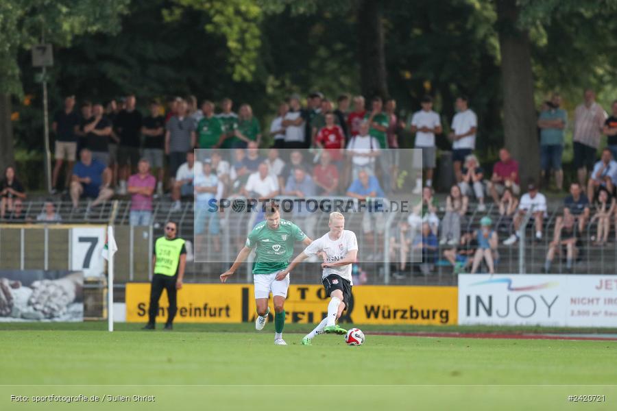 Willy-Sachs-Stadion, Schweinfurt, 19.07.2024, sport, action, Fussball, BFV, Regionalliga Bayern, 1. Spieltag, TSV, FCS, TSV Aubstadt, 1. FC Schweinfurt 1905 - Bild-ID: 2420721 Willy-Sachs-Stadion, Schweinfurt, 19.07.2024, sport, action, Fussball, BFV, Regionalliga Bayern, 1. Spieltag, TSV, FCS, TSV Aubstadt, 1. FC Schweinfurt 1905 - Bild-ID: 2420721