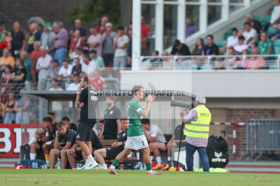 Willy-Sachs-Stadion, Schweinfurt, 19.07.2024, sport, action, Fussball, BFV, Regionalliga Bayern, 1. Spieltag, TSV, FCS, TSV Aubstadt, 1. FC Schweinfurt 1905 - Bild-ID: 2420723 Willy-Sachs-Stadion, Schweinfurt, 19.07.2024, sport, action, Fussball, BFV, Regionalliga Bayern, 1. Spieltag, TSV, FCS, TSV Aubstadt, 1. FC Schweinfurt 1905 - Bild-ID: 2420723