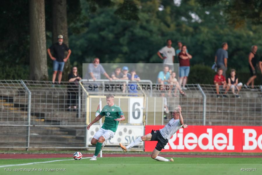 Willy-Sachs-Stadion, Schweinfurt, 19.07.2024, sport, action, Fussball, BFV, Regionalliga Bayern, 1. Spieltag, TSV, FCS, TSV Aubstadt, 1. FC Schweinfurt 1905 - Bild-ID: 2420727