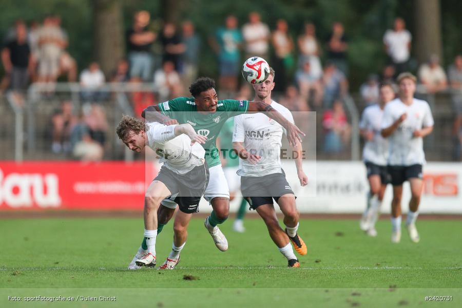 Willy-Sachs-Stadion, Schweinfurt, 19.07.2024, sport, action, Fussball, BFV, Regionalliga Bayern, 1. Spieltag, TSV, FCS, TSV Aubstadt, 1. FC Schweinfurt 1905 - Bild-ID: 2420731