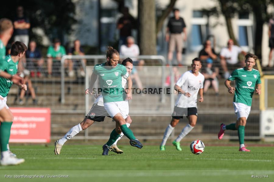 Willy-Sachs-Stadion, Schweinfurt, 19.07.2024, sport, action, Fussball, BFV, Regionalliga Bayern, 1. Spieltag, TSV, FCS, TSV Aubstadt, 1. FC Schweinfurt 1905 - Bild-ID: 2420794