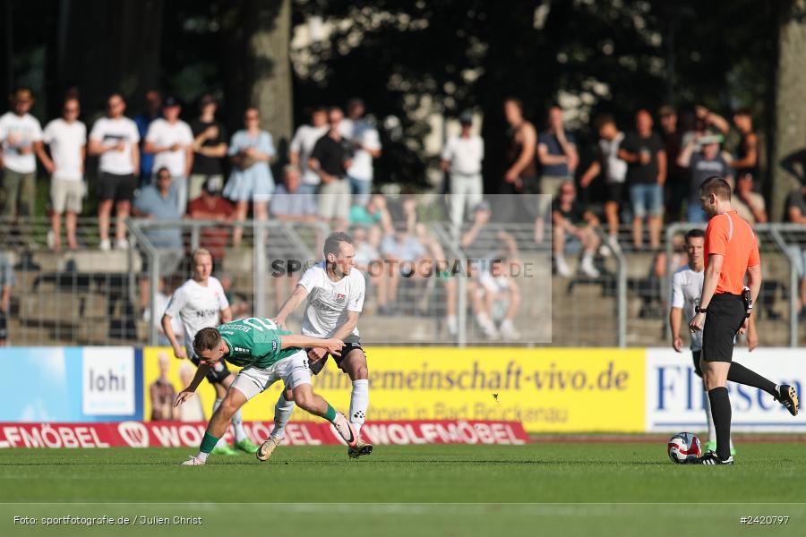 Willy-Sachs-Stadion, Schweinfurt, 19.07.2024, sport, action, Fussball, BFV, Regionalliga Bayern, 1. Spieltag, TSV, FCS, TSV Aubstadt, 1. FC Schweinfurt 1905 - Bild-ID: 2420797 Willy-Sachs-Stadion, Schweinfurt, 19.07.2024, sport, action, Fussball, BFV, Regionalliga Bayern, 1. Spieltag, TSV, FCS, TSV Aubstadt, 1. FC Schweinfurt 1905 - Bild-ID: 2420797
