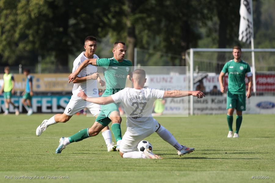 Fundamentum Sportpark, Karlburg, 20.07.2024, sport, action, Fussball, BFV, Bayernliga Nord, 1. Spieltag, DJK, TSV, DJK Gebenbach, TSV Karlburg - Bild-ID: 2420806