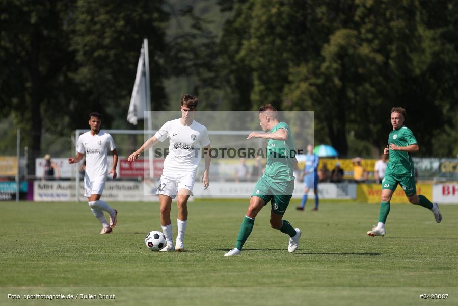 Fundamentum Sportpark, Karlburg, 20.07.2024, sport, action, Fussball, BFV, Bayernliga Nord, 1. Spieltag, DJK, TSV, DJK Gebenbach, TSV Karlburg - Bild-ID: 2420807