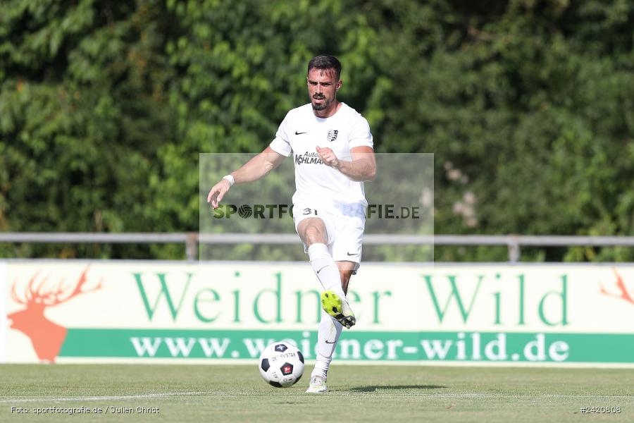 Fundamentum Sportpark, Karlburg, 20.07.2024, sport, action, Fussball, BFV, Bayernliga Nord, 1. Spieltag, DJK, TSV, DJK Gebenbach, TSV Karlburg - Bild-ID: 2420808