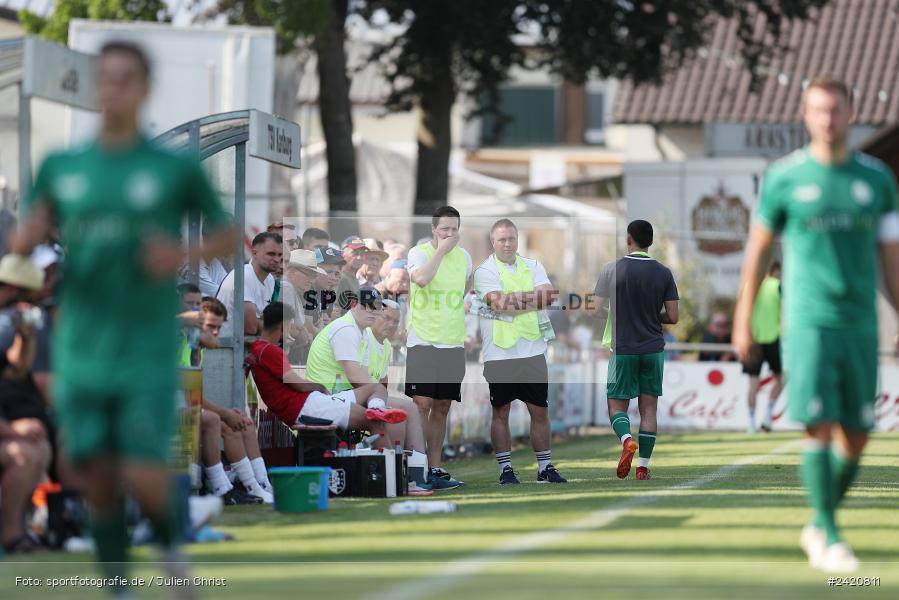 Fundamentum Sportpark, Karlburg, 20.07.2024, sport, action, Fussball, BFV, Bayernliga Nord, 1. Spieltag, DJK, TSV, DJK Gebenbach, TSV Karlburg - Bild-ID: 2420811