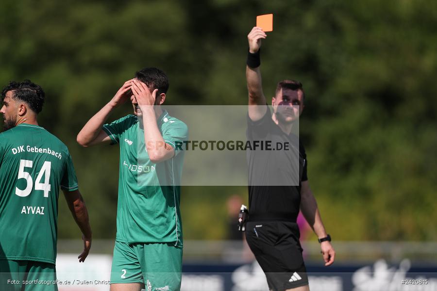 Fundamentum Sportpark, Karlburg, 20.07.2024, sport, action, Fussball, BFV, Bayernliga Nord, 1. Spieltag, DJK, TSV, DJK Gebenbach, TSV Karlburg - Bild-ID: 2420815